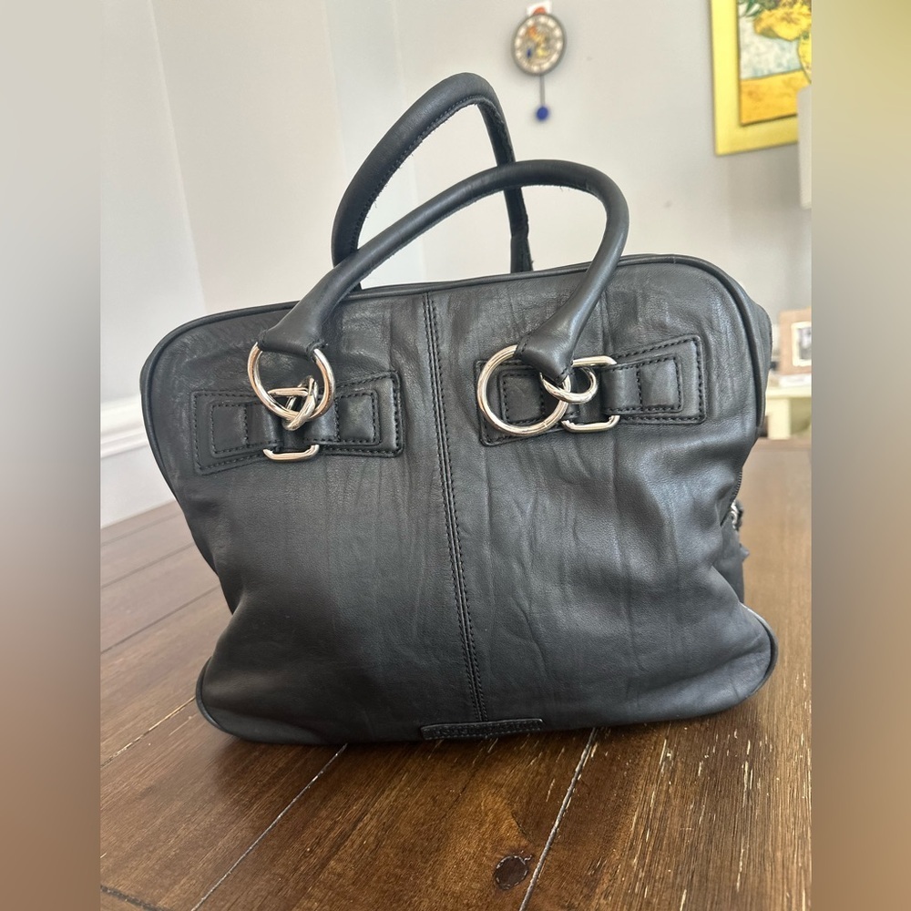 BCBGMAXAZRIA Studded moto/satchel bag - Picture 2 of 14